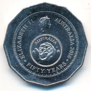 Австралия, 50 центов (2016 г.)