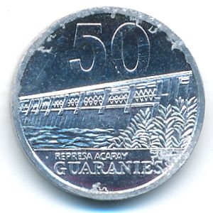 Paraguay, 50 guaranies, 2012