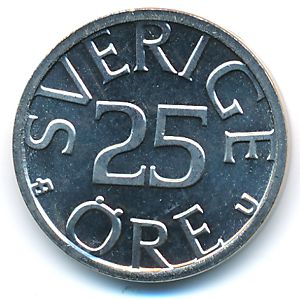 Швеция, 25 эре (1977 г.)