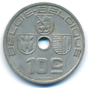 Бельгия, 10 сентим (1939 г.)