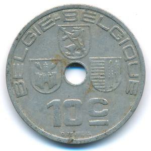 Бельгия, 10 сентим (1939 г.)
