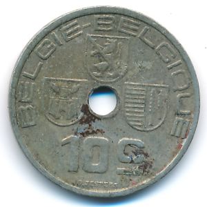 Бельгия, 10 сентим (1939 г.)