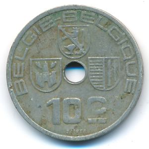 Бельгия, 10 сентим (1939 г.)