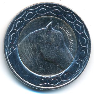 Алжир, 100 динаров (2018 г.)