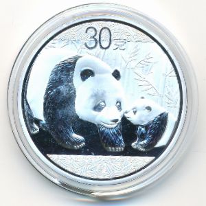 Китай., 30 юаней (2011 г.)
