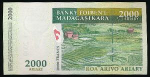 Мадагаскар, 2000 ариари (2012 г.)