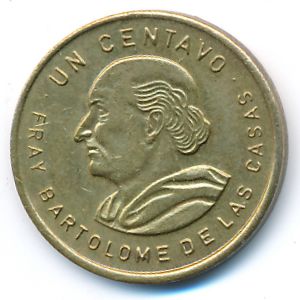 Guatemala, 1 centavo, 1987