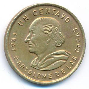 Guatemala, 1 centavo, 1988