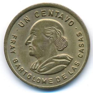 Guatemala, 1 centavo, 1990