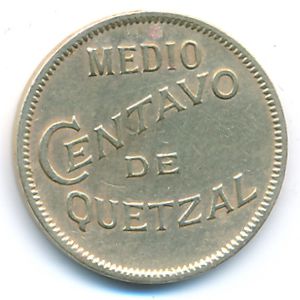 Гватемала, 1/2 сентаво (1932 г.)