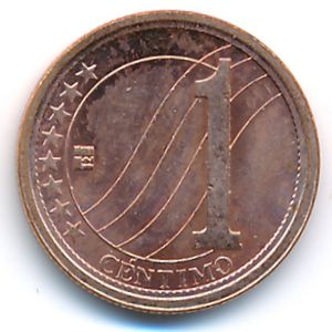 Venezuela, 1 centimo, 2007