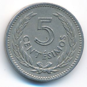 Уругвай, 5 сентесимо (1953 г.)