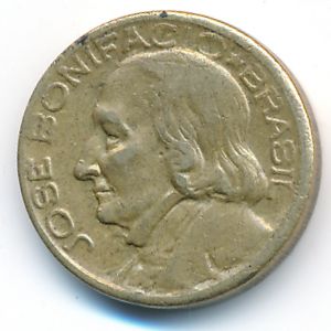 Brazil, 10 centavos, 1950