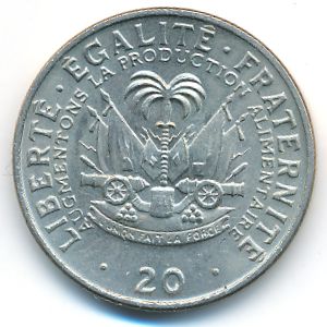 Гаити, 20 сентим (1975 г.)