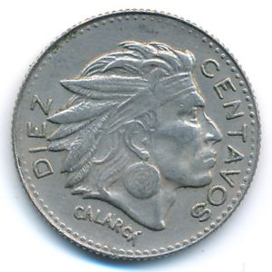 Колумбия, 10 сентаво (1960 г.)