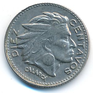 Колумбия, 10 сентаво (1963 г.)