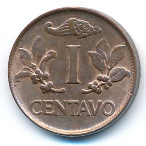 Colombia, 1 centavo, 1967