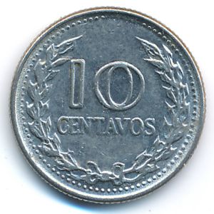 Колумбия, 10 сентаво (1974 г.)