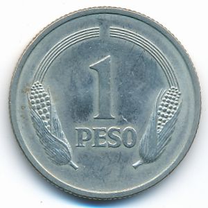 Колумбия, 1 песо (1974 г.)
