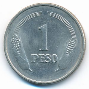 Colombia, 1 peso, 1978