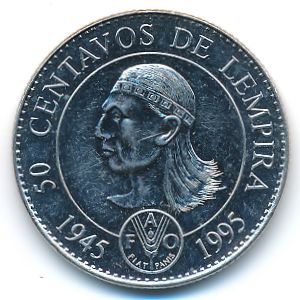 Honduras, 50 centavos, 1994