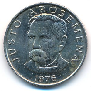 Panama, 25 centesimos, 1976