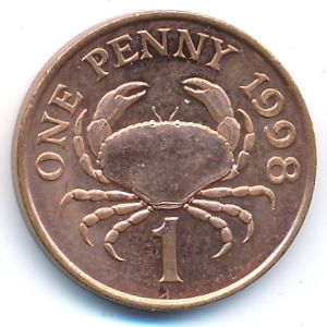 Гернси, 1 пенни (1998 г.)