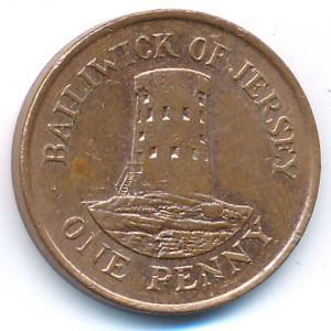 Джерси, 1 пенни (1998 г.)