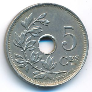 Бельгия, 5 сентим (1923 г.)