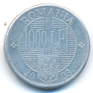 Румыния, 1000 леев (2003 г.)