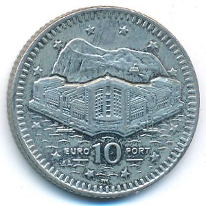 Гибралтар, 10 пенсов (2003 г.)