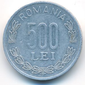 Румыния, 500 леев (2000 г.)