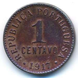Португалия, 1 сентаво (1917 г.)