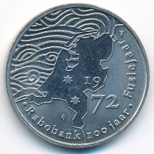 Нидерланды., 1 пеннинг (1972 г.)
