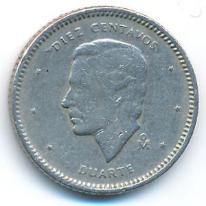 Доминиканская республика, 10 сентаво (1984 г.)