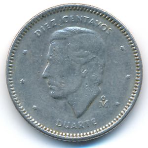 Доминиканская республика, 10 сентаво (1984 г.)