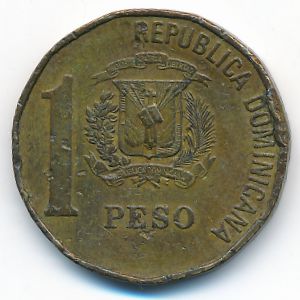 Доминиканская республика, 1 песо (1993 г.)