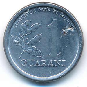 Paraguay, 1 guarani, 1978