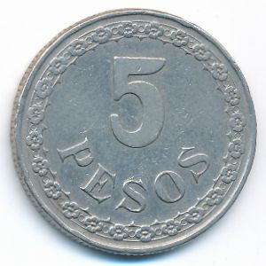 Парагвай, 5 песо (1939 г.)