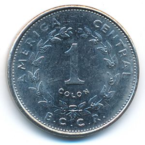 Коста-Рика, 1 колон (1984 г.)