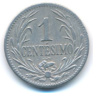 Uruguay, 1 centesimo, 1924