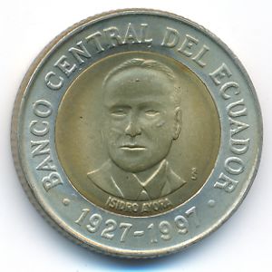 Ecuador, 500 sucres, 1997