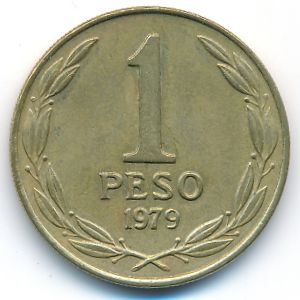 Чили, 1 песо (1979 г.)
