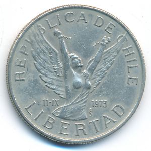 Chile, 10 pesos, 1976