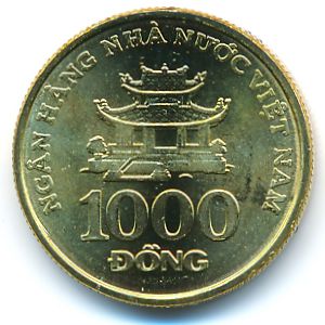 Вьетнам, 1000 донг (2003 г.)
