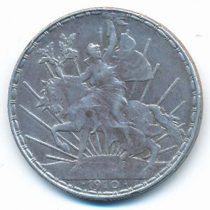 Мексика, 1 песо (1910 г.)