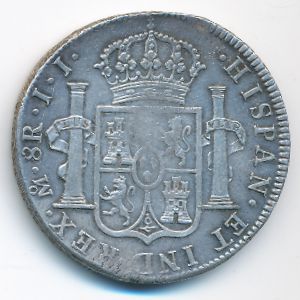 Мексика, 8 реалов (1815 г.)