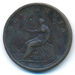 Великобритания, 1/2 пенни (1807 г.)