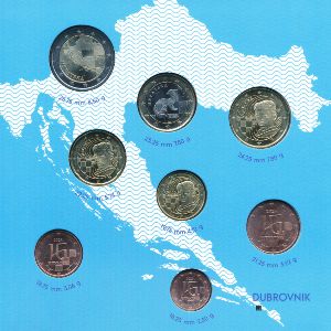 Хорватия, Набор монет (2023 г.)
