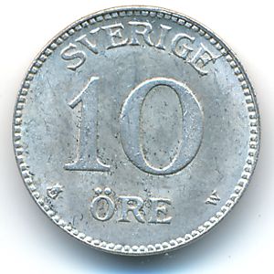 Швеция, 10 эре (1919 г.)